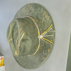 Olive Gold Hat